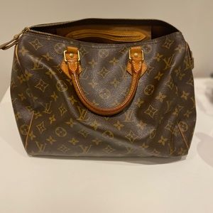 Vintage authentic monogram speedy 25 Louis Vuitton purse bag